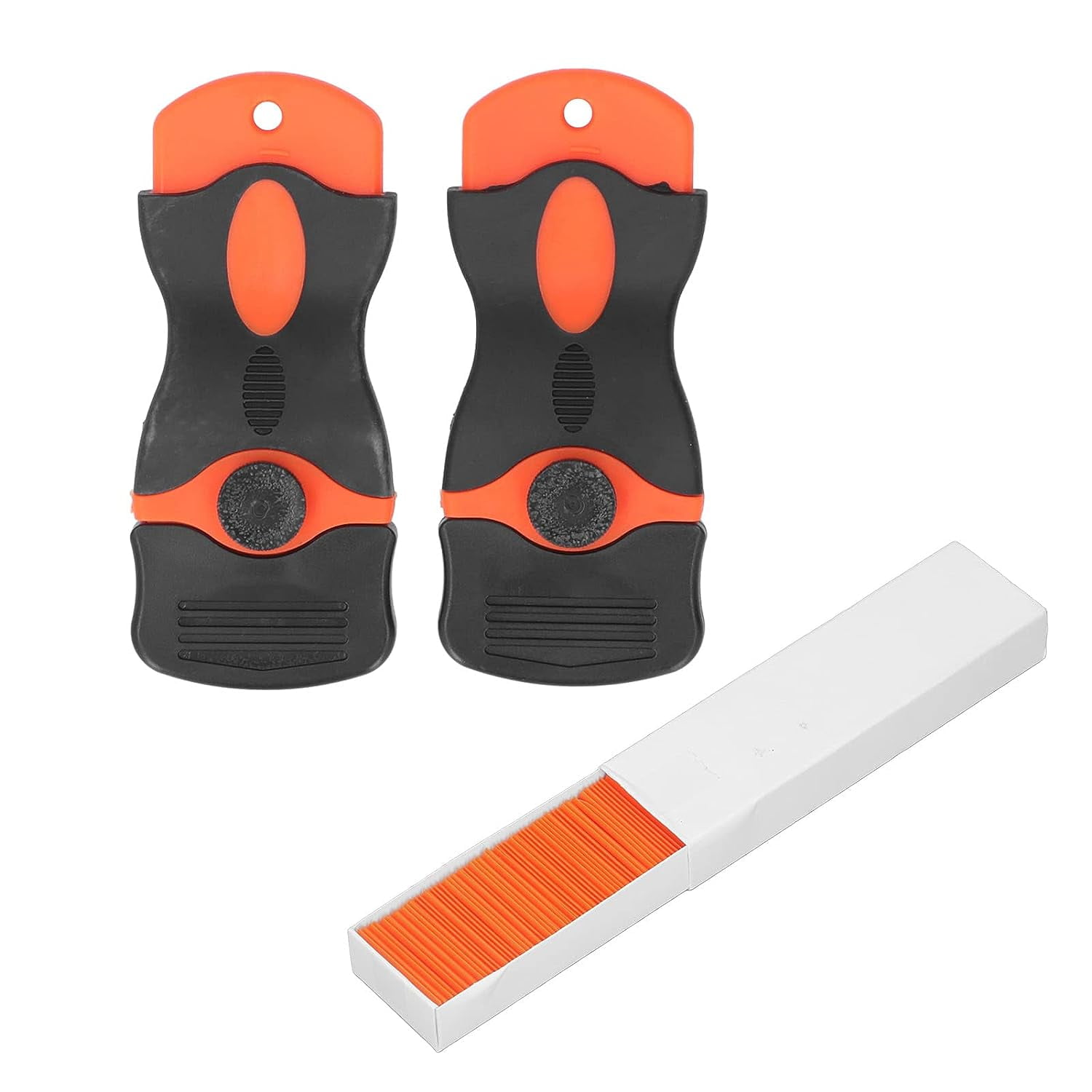 Single Edge Scraper Tool Set Plastic Caulking Scraper Blades Home Paint Scraper Putty Knives for