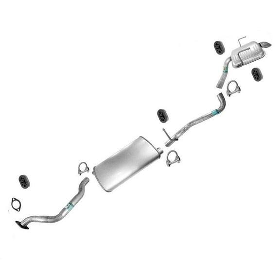 Single Exhaust System For 09-17 3.6L Chevy Traverse LS LT SINGLE EXHAUST ONLY
