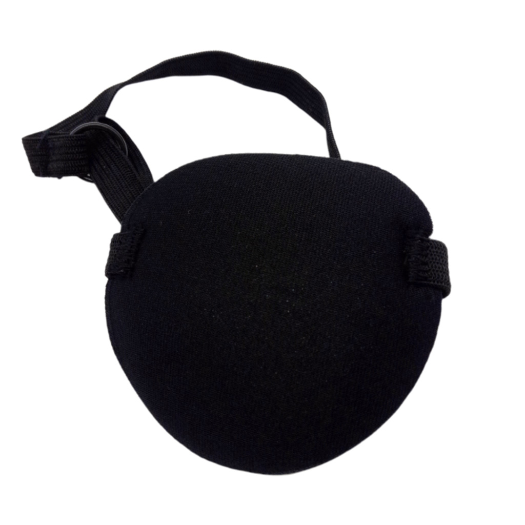 Single Eye Patch Adult Kids Pirate Concave Eye Patch 3D Adjustable