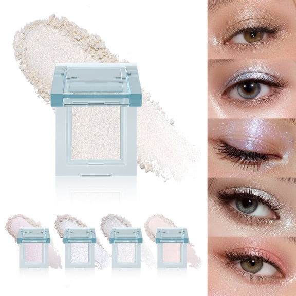 Single Eye Shadow Palette Makeup,Neutral Powder Monochrome Eyeshadow for Older Women,Waterproof Long Lasting Naturing-Looking, #01