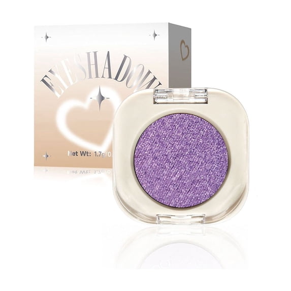 Single Eyeshadow,Single Eyeshadow Nude,Purple Eye shadow Easy To Blend Pigmented Eye Shadow