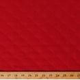 thumbnail image 1 of Single-Face Quilted Christmas Red 44" Wide Polyester/Cotton Fabric by the Yard (262-002), 1 of 1