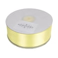 thumbnail image 1 of Single Face Satin Ribbon, 1-1/2-Inch, 50 Yards, Baby Maize Yellow, 1 of 1