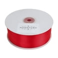 thumbnail image 1 of Single Face Satin Ribbon, 1-1/2-Inch, 50 Yards, Red, 1 of 1