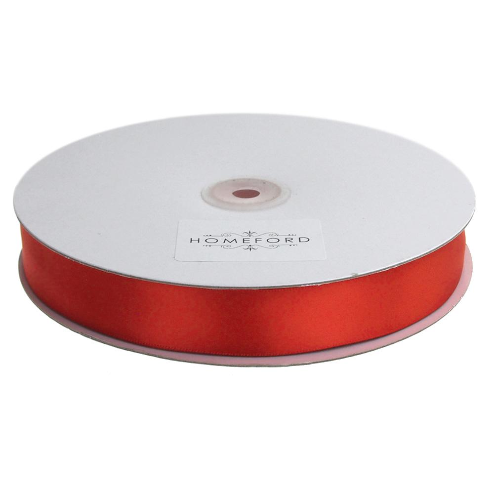 Red Ribbon Mono Single Face Satin Ribbon, 7/8-Inch, 50-Yard, Red - Walmart.com