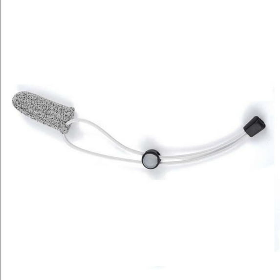 Single Finger Fishing Glove | No-Slip No-Scratch Protective Sleeve | Anti-Wear Finger Shield for Surf Casting & Fly Fishing | High-Density Polyethylene | One Size Fits All