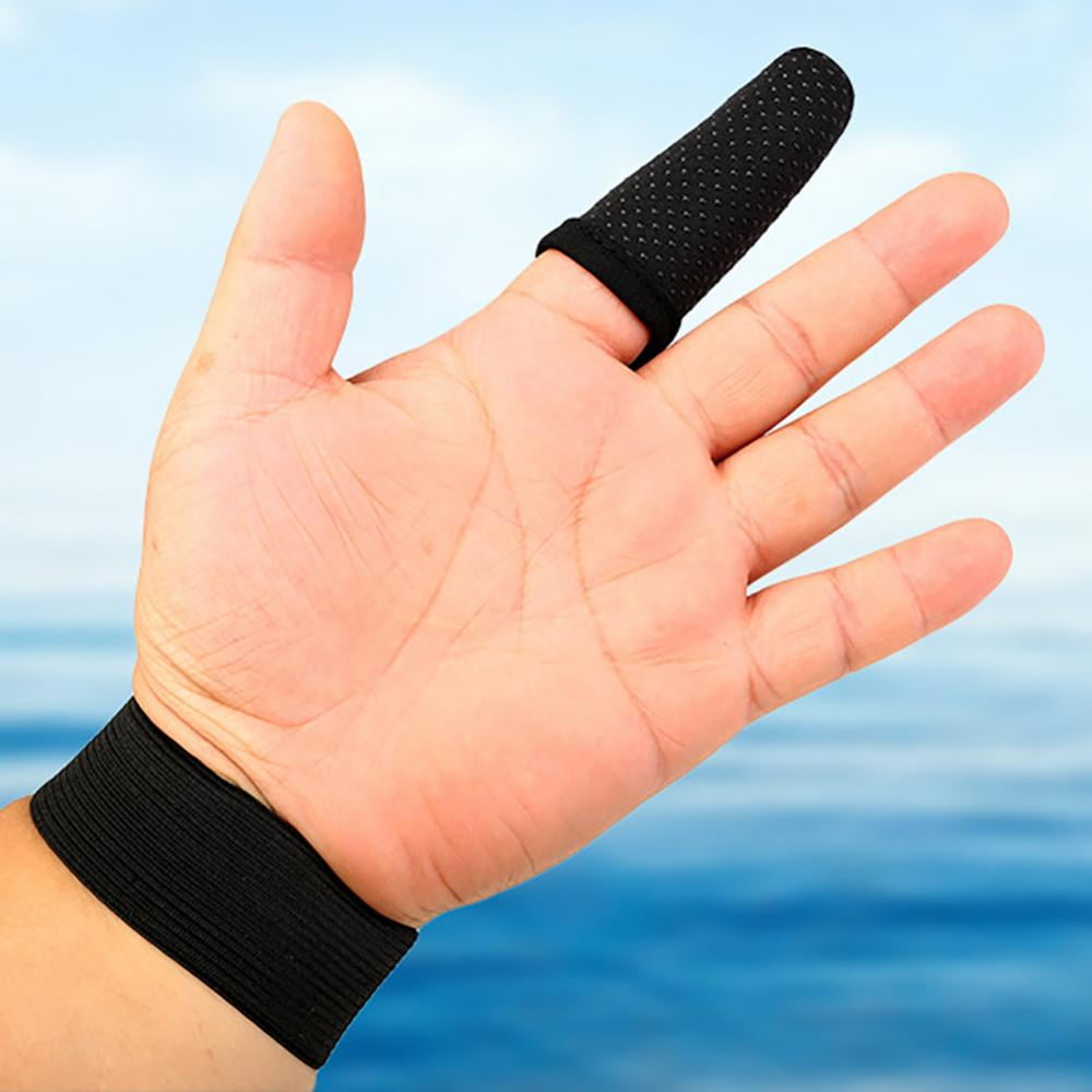 Single Finger Gloves Index Finger Protector Breathable Elastic Band Glove  One Finger for Outdoor 1 PC Anti-Slip 