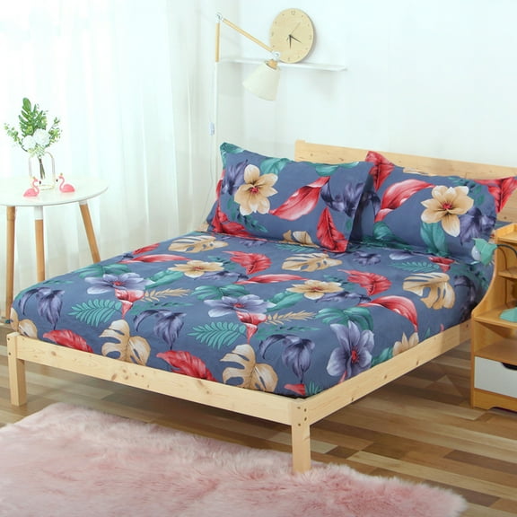 Single Fitted Sheet Only - Extra Deep Pockets Queen Size Sheets - Extra Deep Queen Fitted Sheet - Deep Pockets