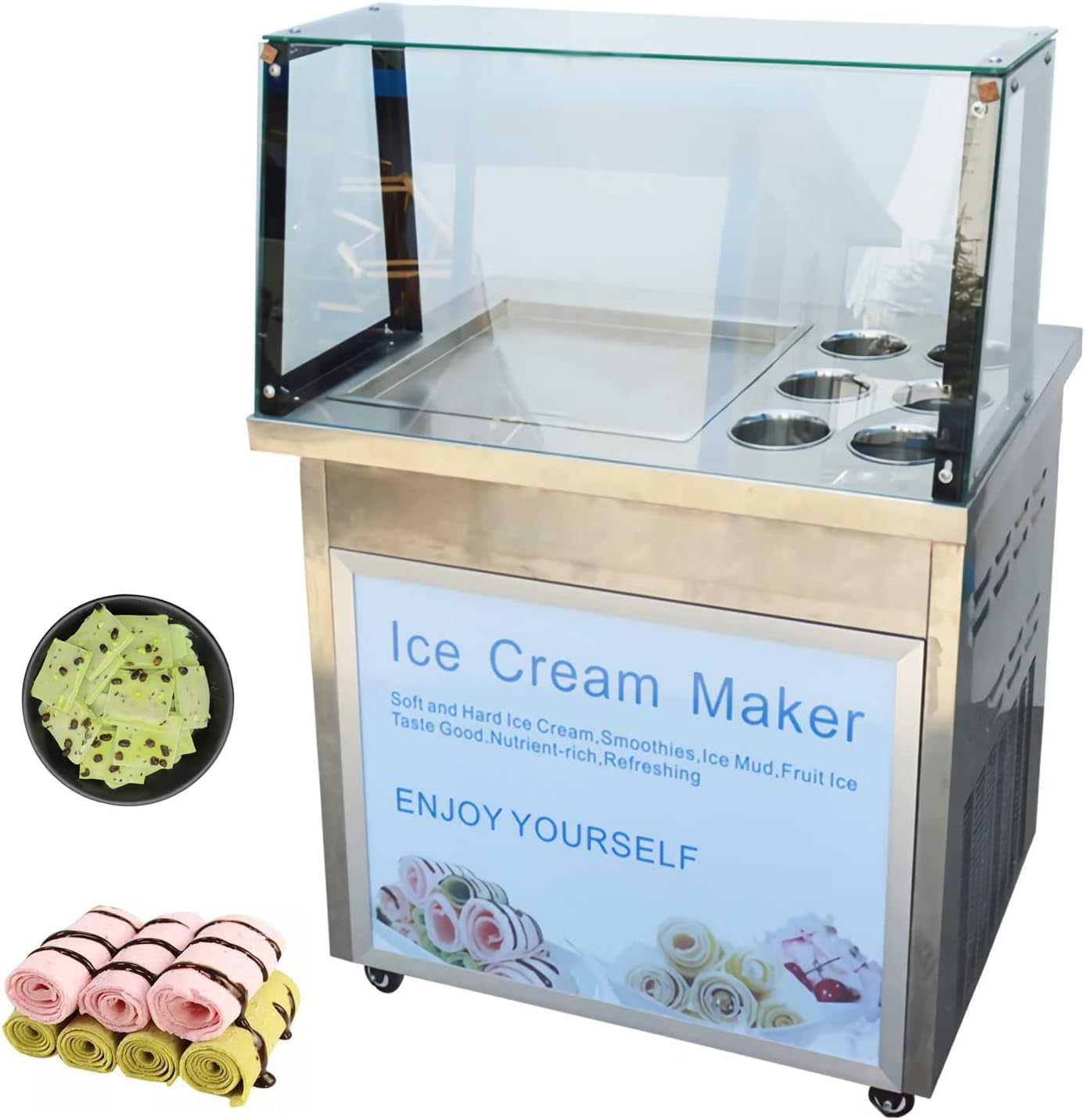 Flat ice cream maker hotsell