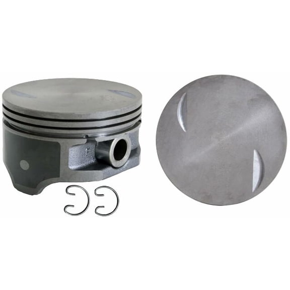 Single Flat Top Hypereutectic Piston for 01-07 GM/Chevrolet 8.1L/496 | .030 (.75mm Oversized) | 4.280in. Bore Diameter