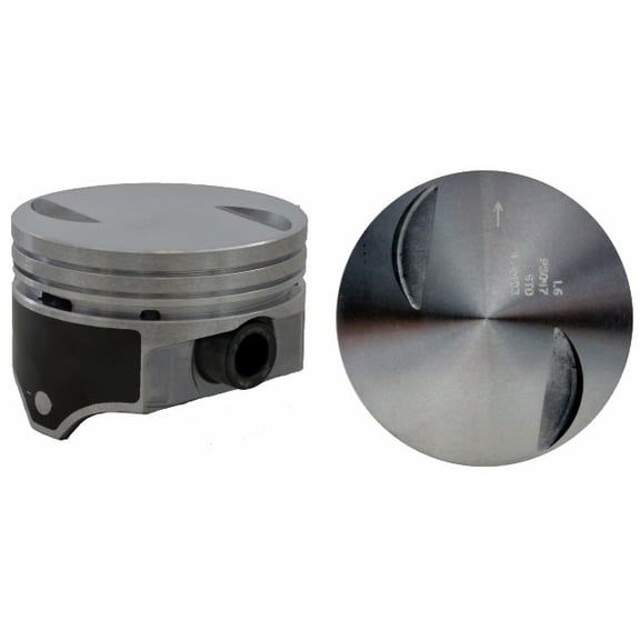 Single Flat Top Hypereutectic Piston for 70-83 GM/Chevrolet Big Block 7.4L/454 | .060 (1.50mm Oversized) | 4.310in. Bore Diameter