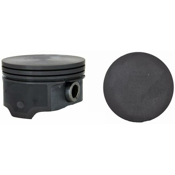 Single Flat Top Hypereutectic Piston for 99-04 GM/Chevrolet 4.8L/293 | .50mm (.020 Oversized) | 96.51mm Bore Diameter