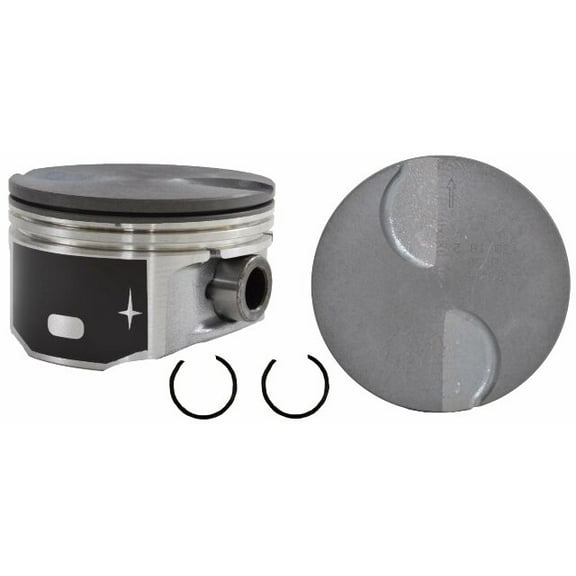 Single Flat Top Piston for 10-16 GM/Chevrolet 4.8L/293 5.3L/325 | Standard Size | 96.00mm Bore Diameter