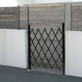 thumbnail image 1 of Single Folding Security Gate Door Gate with Casters Flexible Expanding Barricade Gate, 1 of 12