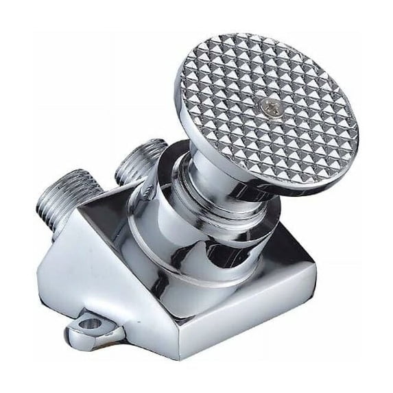Key Food Design Single Foot-Operated Cold Water Faucet for Hospital and Food Factory ...