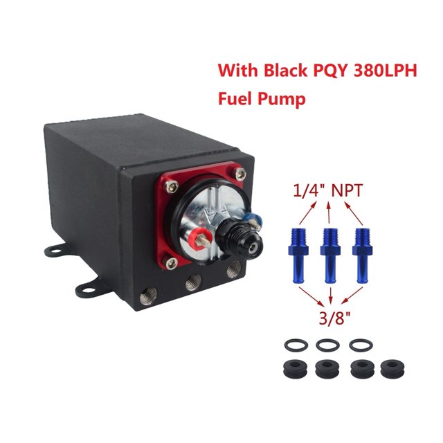 Single Fuel Pump Surge Tank Oil Catch Can Compatible With 044 Fuel Pump