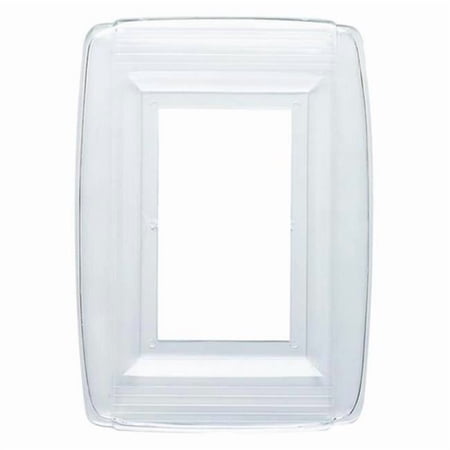 Single Gang Plastic Wall Shield,
