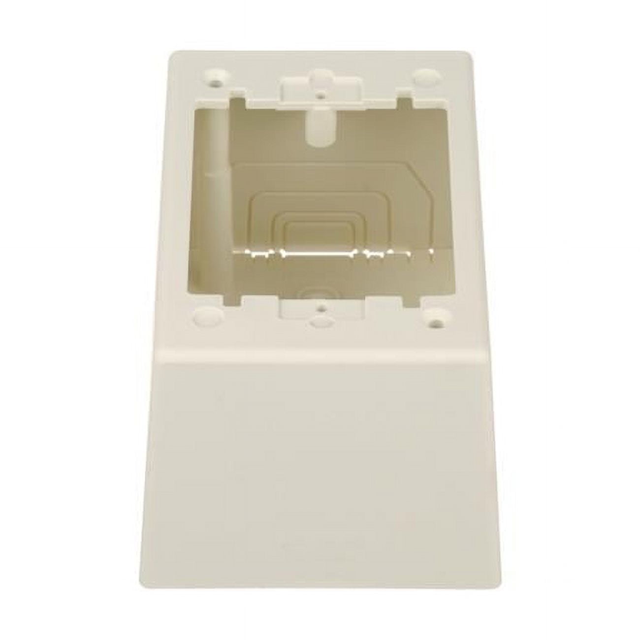 Single Gang Screw Together Deep Junction Box - 2 Piece