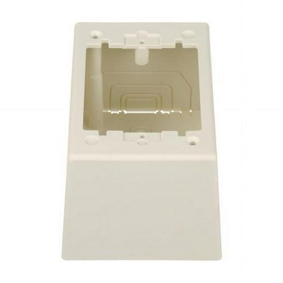 Single Gang Screw Together Deep Junction Box - 2 Piece