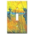 thumbnail image 1 of Single Gang Toggle OVERSIZE Wall Plate - Van Gogh: Pollard Willow & Sunset, 1 of 2