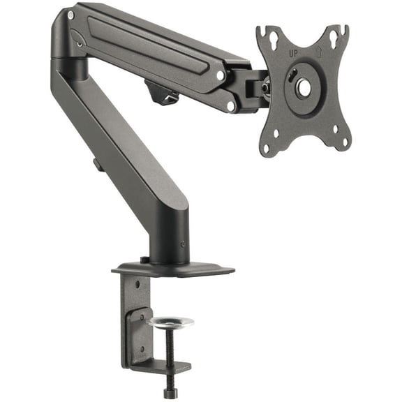 SIIG Single Gas Spring C-Clamp Monitor Desk Mount 17" to 27"