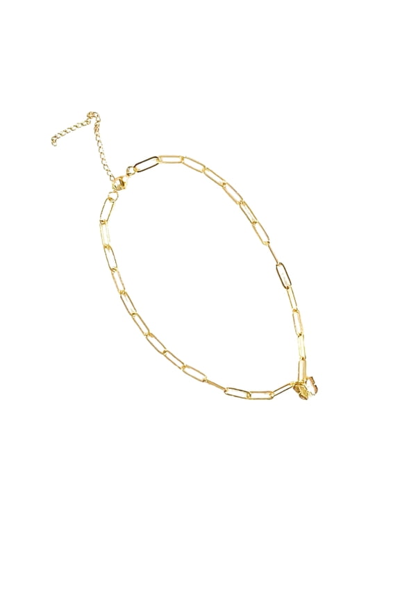 Single Gold Mini Butterfly Necklace