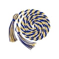 thumbnail image 1 of Single Graduation Honor Cord, Tri-Color Twisted Rope with 4-Inch Bulb Tassel, Ideal for High School and College Graduates, 1 of 5