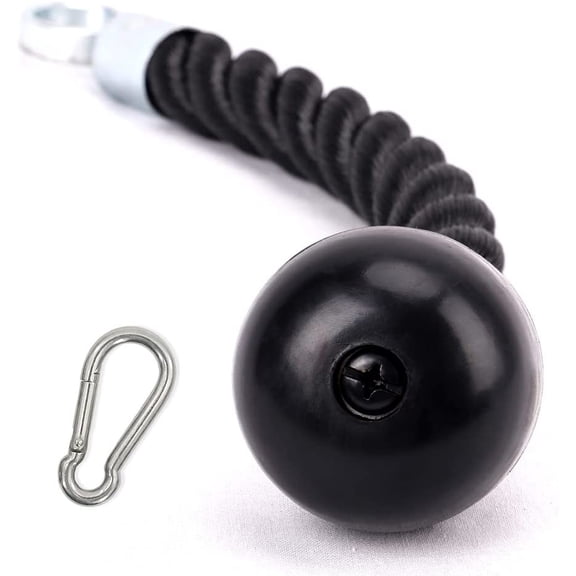 Single Grip Tricep Rope Gym Accessories Cable Attachments