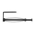 Single Hand Operable Paper Towel Holder Under with Damping