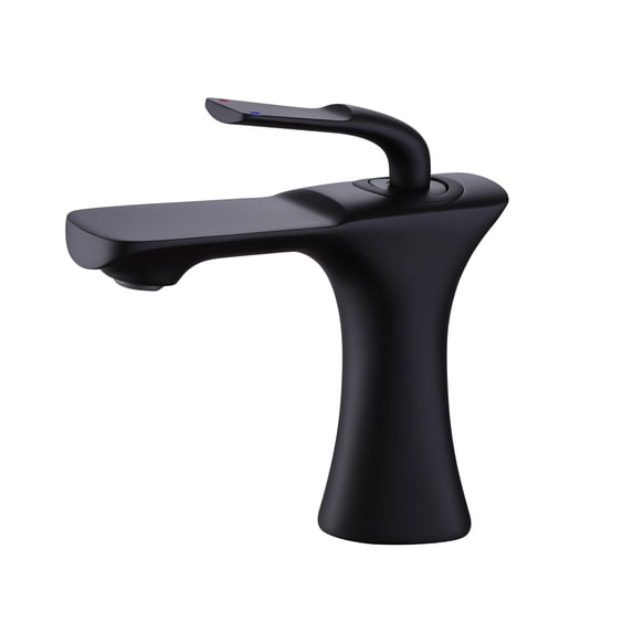 Single Handle Bathroom Sink Faucet, Single Lever Handle Brass Sink Faucet