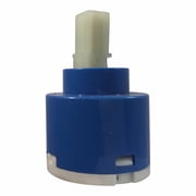 Single Handle Faucet Replacement Cartridge 40mm 1 1/2 Diameter [1352] Plastic Body with Ceramic Valve bottom color can vary between white, black and grey 1 Unit