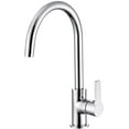 Single Handle High Arc Kitchen Faucet, Commercial Single Hole Kitchen