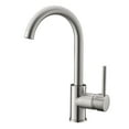 thumbnail image 1 of Single Handle Kitchen Faucet bronze Single Hole Kitchen Sink Faucet, 1 of 7