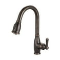 thumbnail image 1 of Single Handle Pull-Down Kitchen Faucet - Moroccan Bronze, 1 of 1
