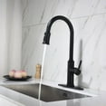 thumbnail image 1 of Single Handle Pull Down Kitchen Faucet with Dual Function Sprayhead, 1 of 9