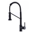 thumbnail image 1 of Single-Handle Pull-Down Sprayer Kitchen Faucet Black, 1 of 5