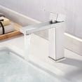 thumbnail image 1 of Single Handle Single Hole Lavatory Bathroom Faucet 7x5, 1 of 5
