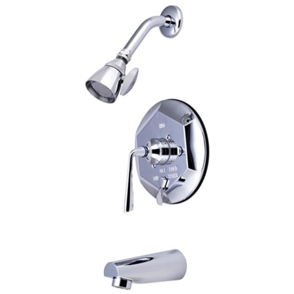 Single Handle Tub & Shower Faucet - Polished Chrome