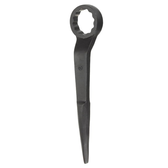 Single Head Box End Wrench 60mm 45# Steel Blackening Metric Striking Wrench