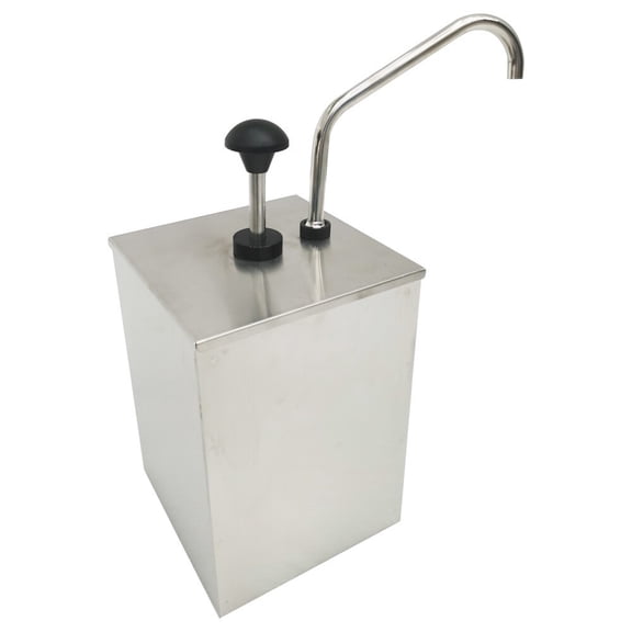 Single Head Ketchup Squeeze Pump Condiment Dispensing Pump for Liquid Sauce 2.5 L