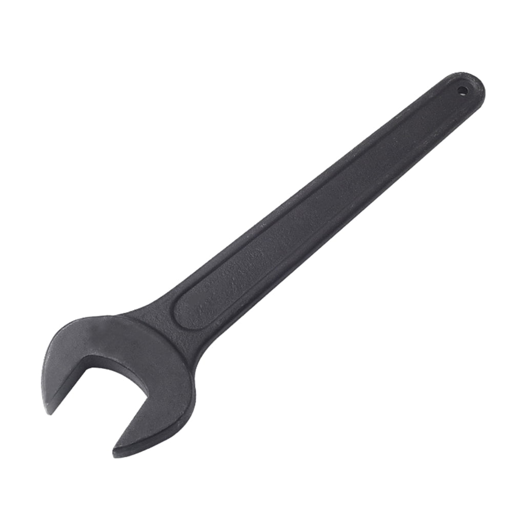 Martin 2-1/4" Opening Single Head Open End Wrench — 20" Long, High Carbon Steel, Black Finish