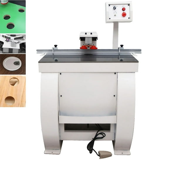 Single Head Pneumatic Hinge Machine Woodworking Dust-free Hinge Drilling Machine 45-9.5 Combined Drill