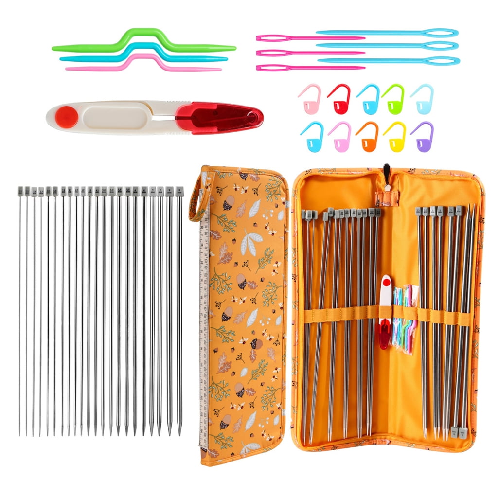 Single Head Sweater Knitting Needle with Knitting Accessories for Beginner