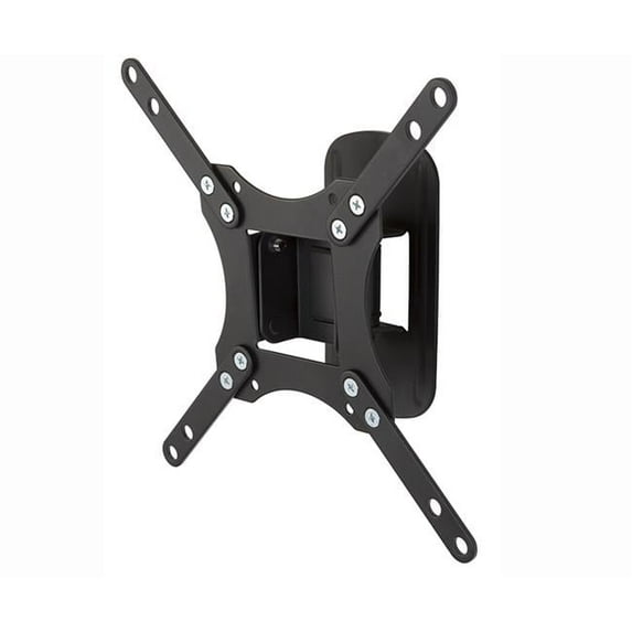Single Head Tilt & Turn Monitor Wall Mount - Black