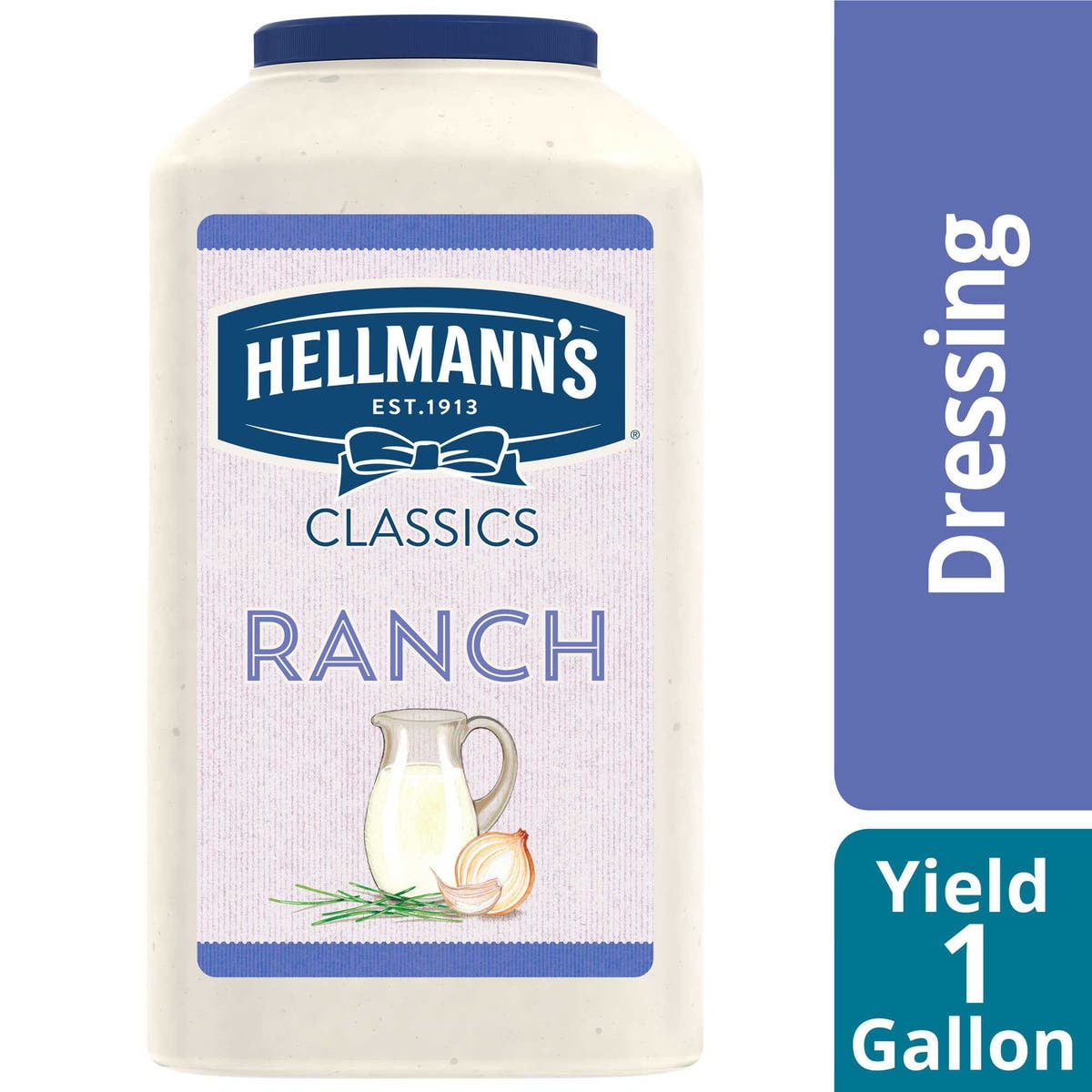 Single Hellmann's Classics Ranch Salad Dressing Jug, 1 gallon 1 each