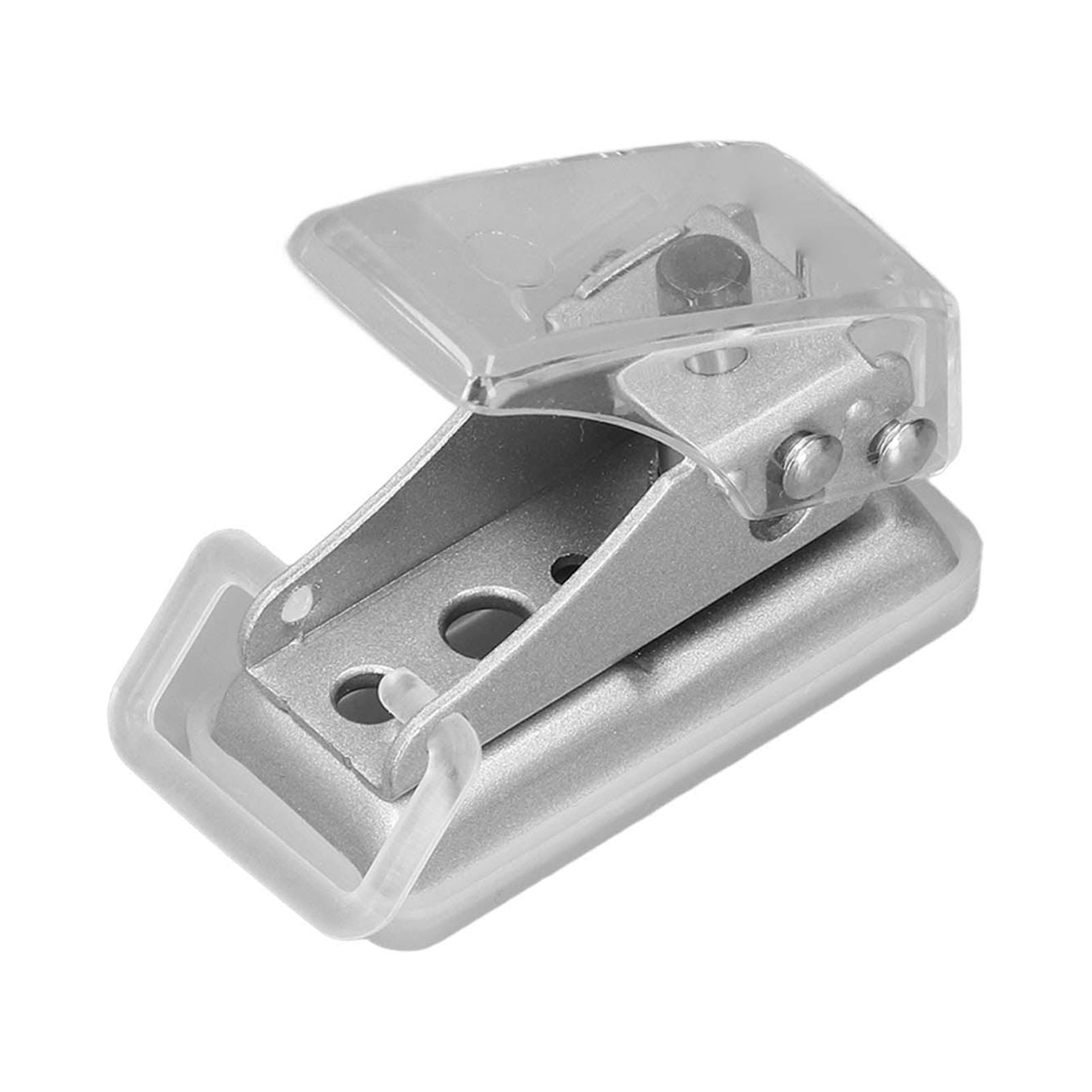 Single Hole Punch, White Small Lock Design Mini Hole Punch For