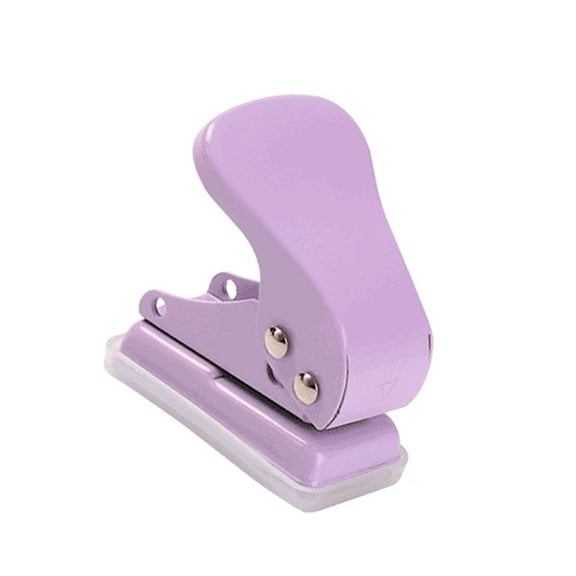 Single Hole Puncher 1/4Inch Paper Puncher Round Hole Punches For Paper Cardstock Sheet Picture Label Making Scrapbooking