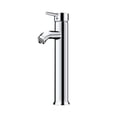 thumbnail image 1 of Single Hole Single-Handle Vessel Bathroom Faucet With Drain Assembly in Polished Chrome, 1 of 6