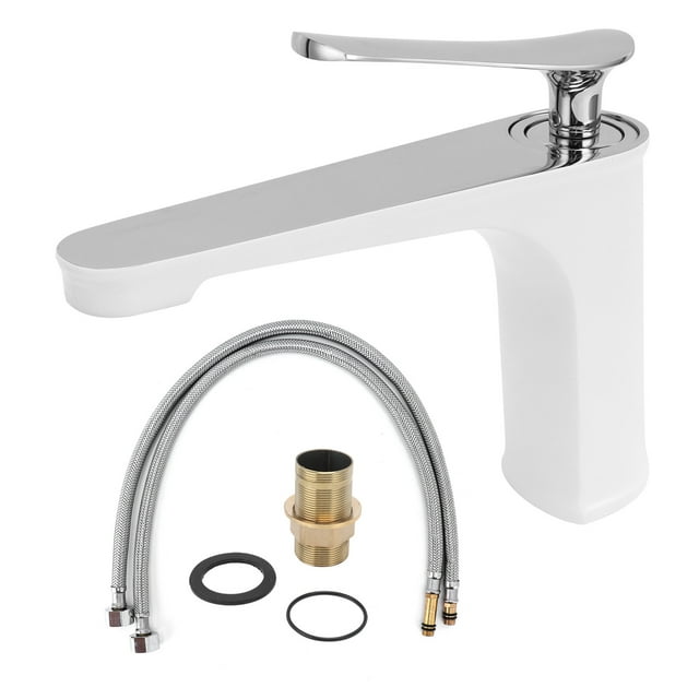 Single Hole, Under-Counter Basin, G3/8 Hot & Cold Water Fixture Modern ...