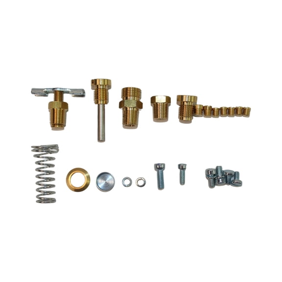 Single Induction Early Carburetor Hardware Kit Fits John Deere A B D G GP Tractor (For Marvel Schebler DLTX carburetors)